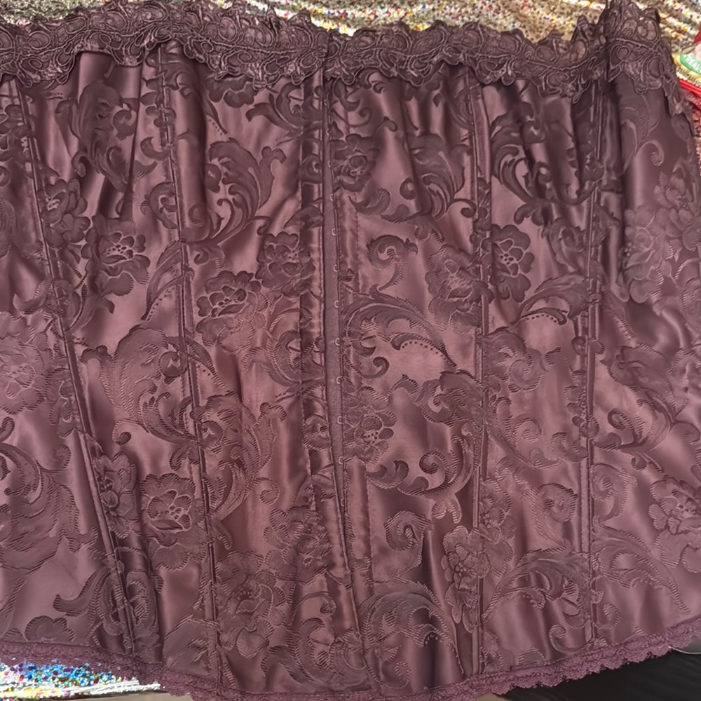 Frederick's of Hollywood Purple Lace Shapewear